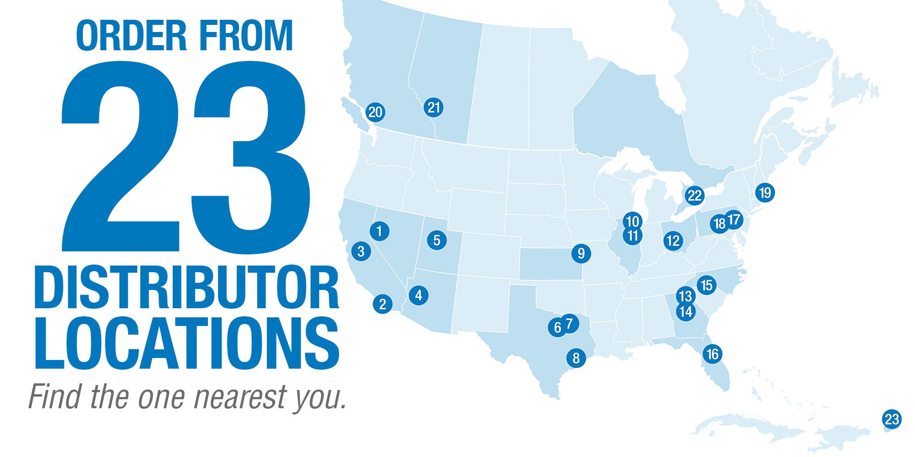 Distributor Locations